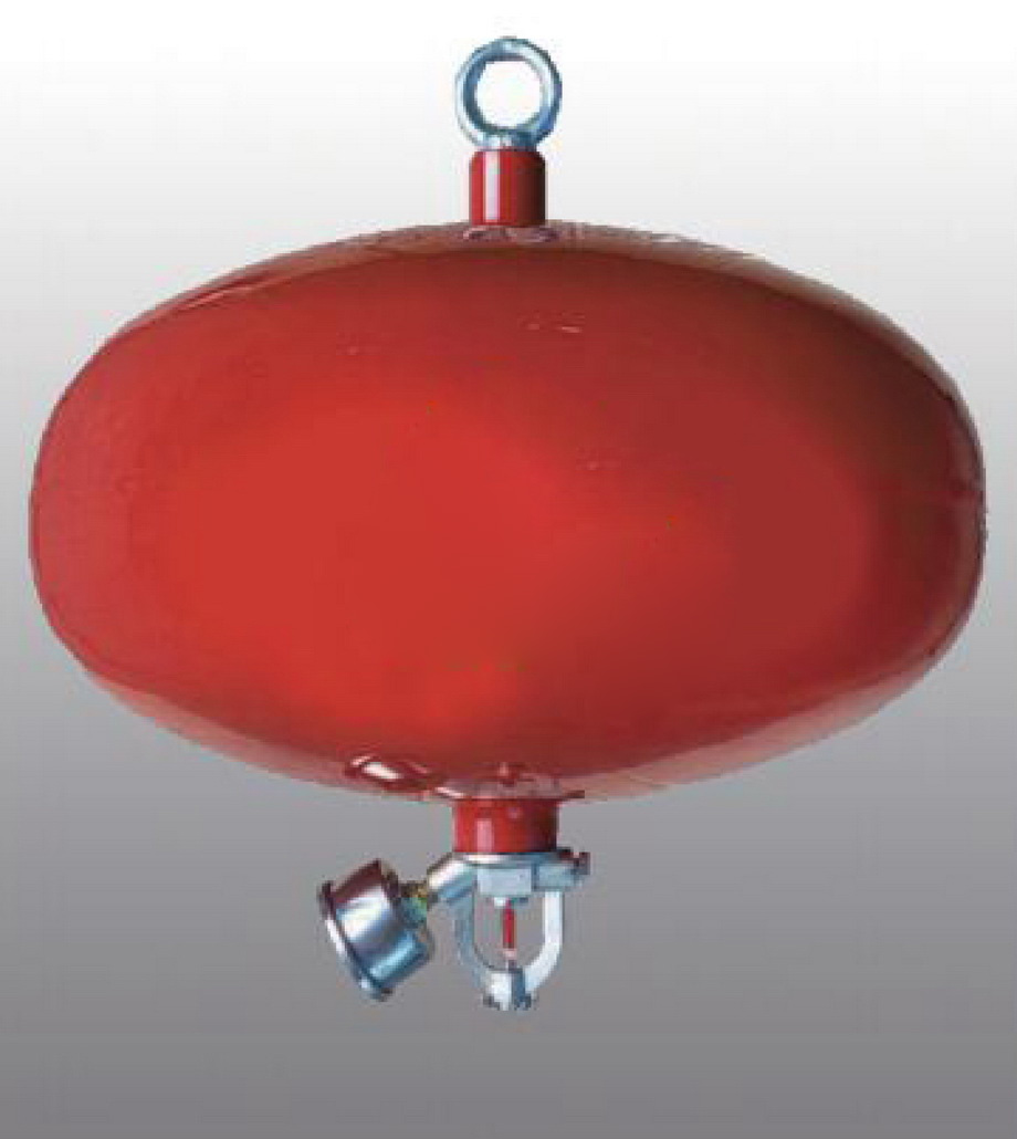 懸掛式干粉滅火裝置